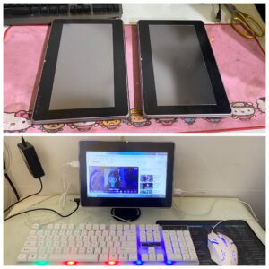 Máy tính mini 2 cái tổng 1,5 triệu